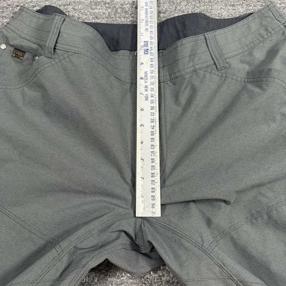 Kuhl Silencr Pants 38x32 Gray Ripstop Water Resistant Stretch Fabric Pockets - Picture 4 of 12